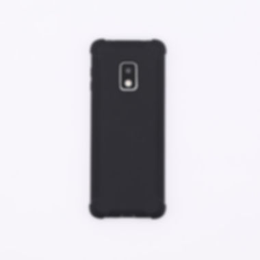 Rubber Phone Case +Tempered Glass Screen Protector