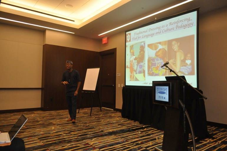 Temi Wright's Fulbright presentation
