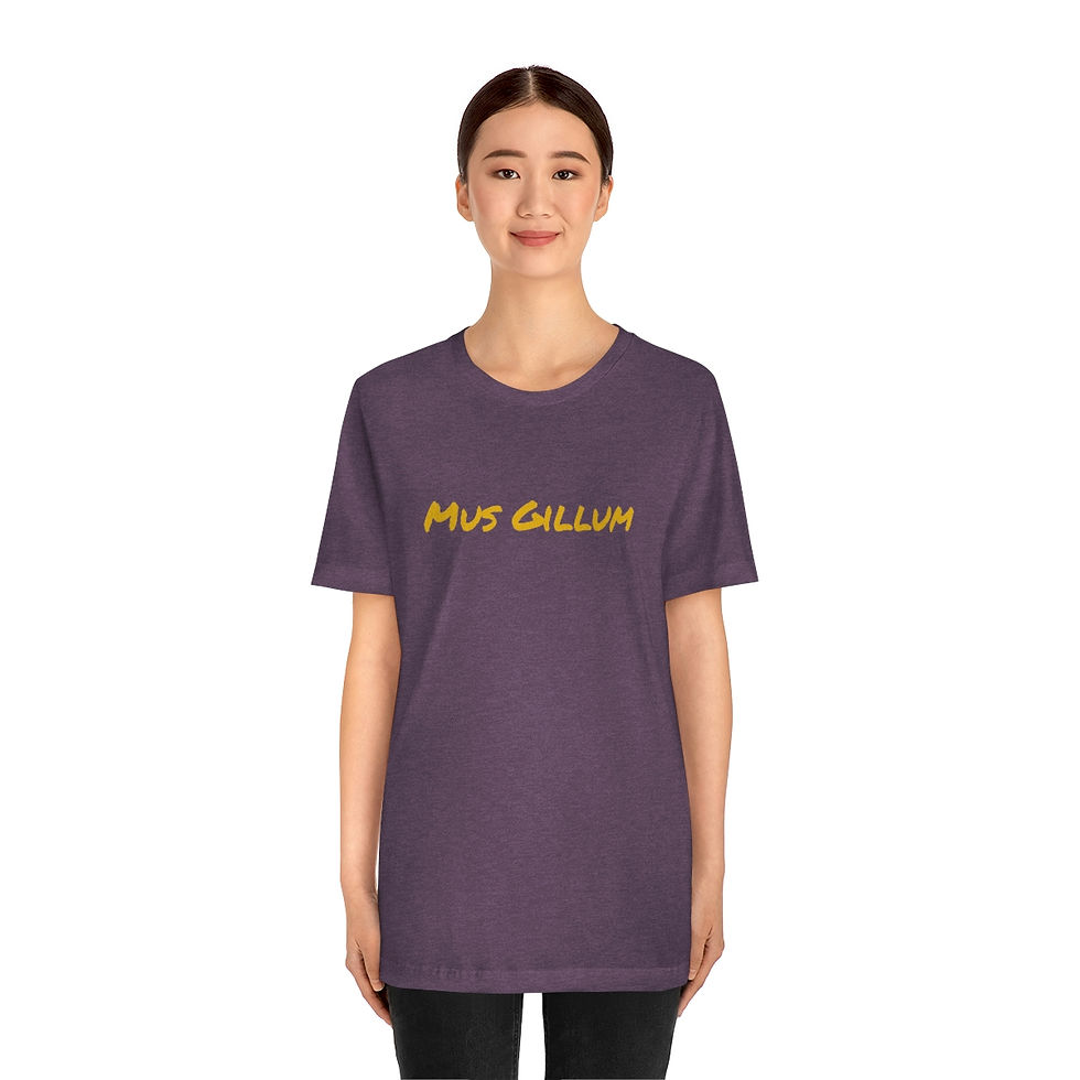 Thumbnail: Mus Gillum Unisex Jersey Short Sleeve Tee