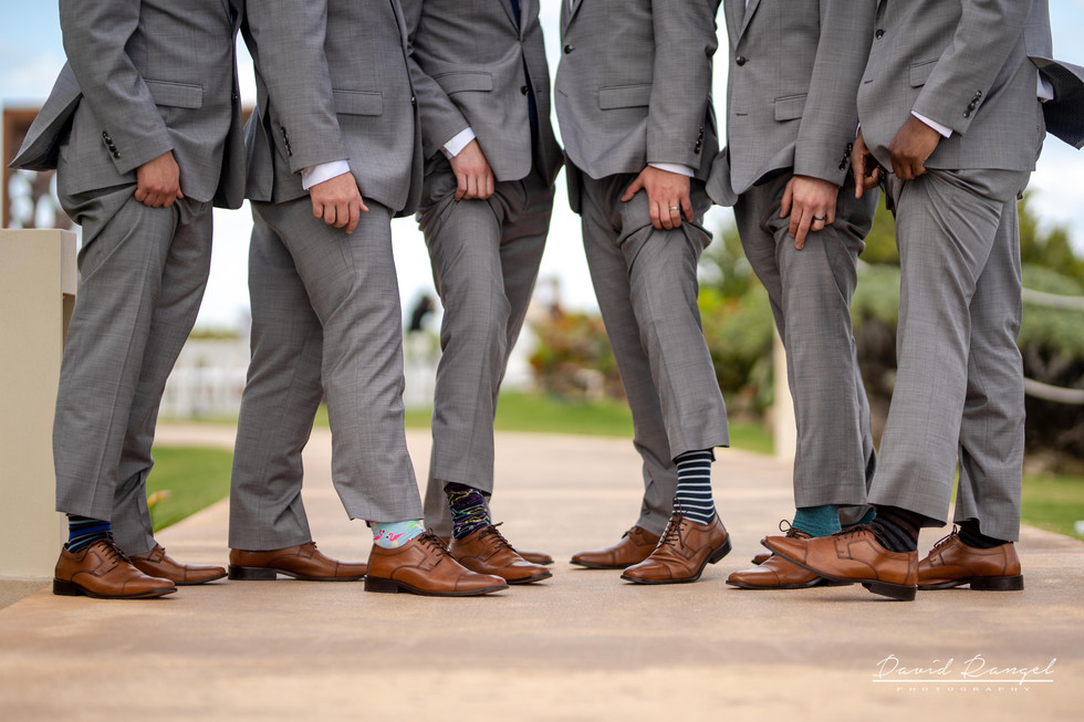 groomsmen+happy+suit+gazebo+photo+shoes