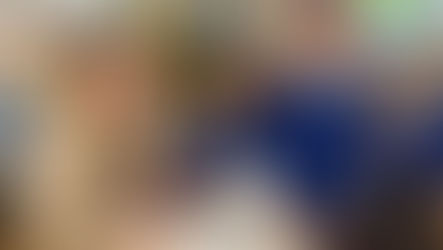 Snowman art with Michaela.