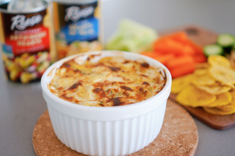 Gluten Free Artichoke + Hearts of Palm Dip