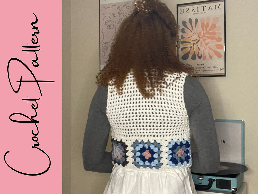 Thumbnail: The Monaco Granny Square Vest | Crochet Pattern