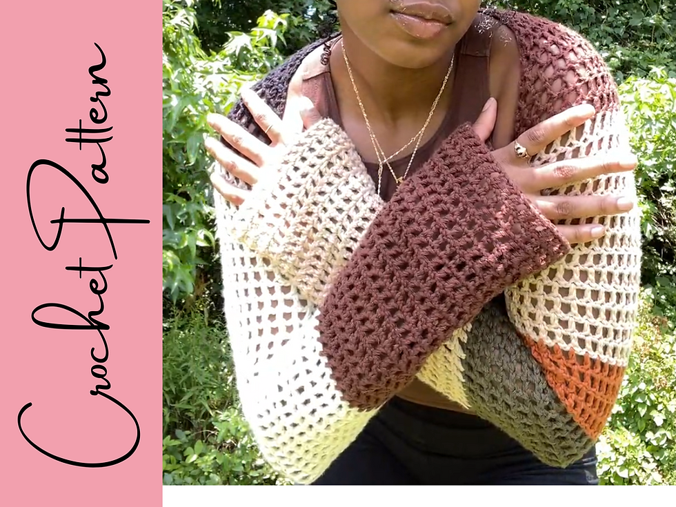 Thumbnail: The Ginger Shrug/Bolero  | Crochet Pattern