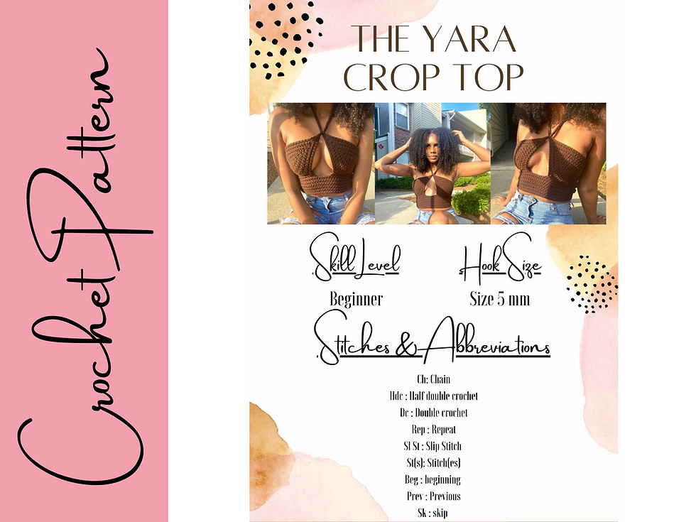 Thumbnail: Yara Top | Crochet Pattern