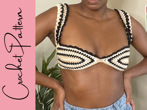 Nala Cropped knit top Mサイズ ナラ 新品未使用タグ付き Nala Bralette Top | Crochet Pattern | Ann's Closet