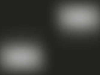 Two white quotation marks against a black background.