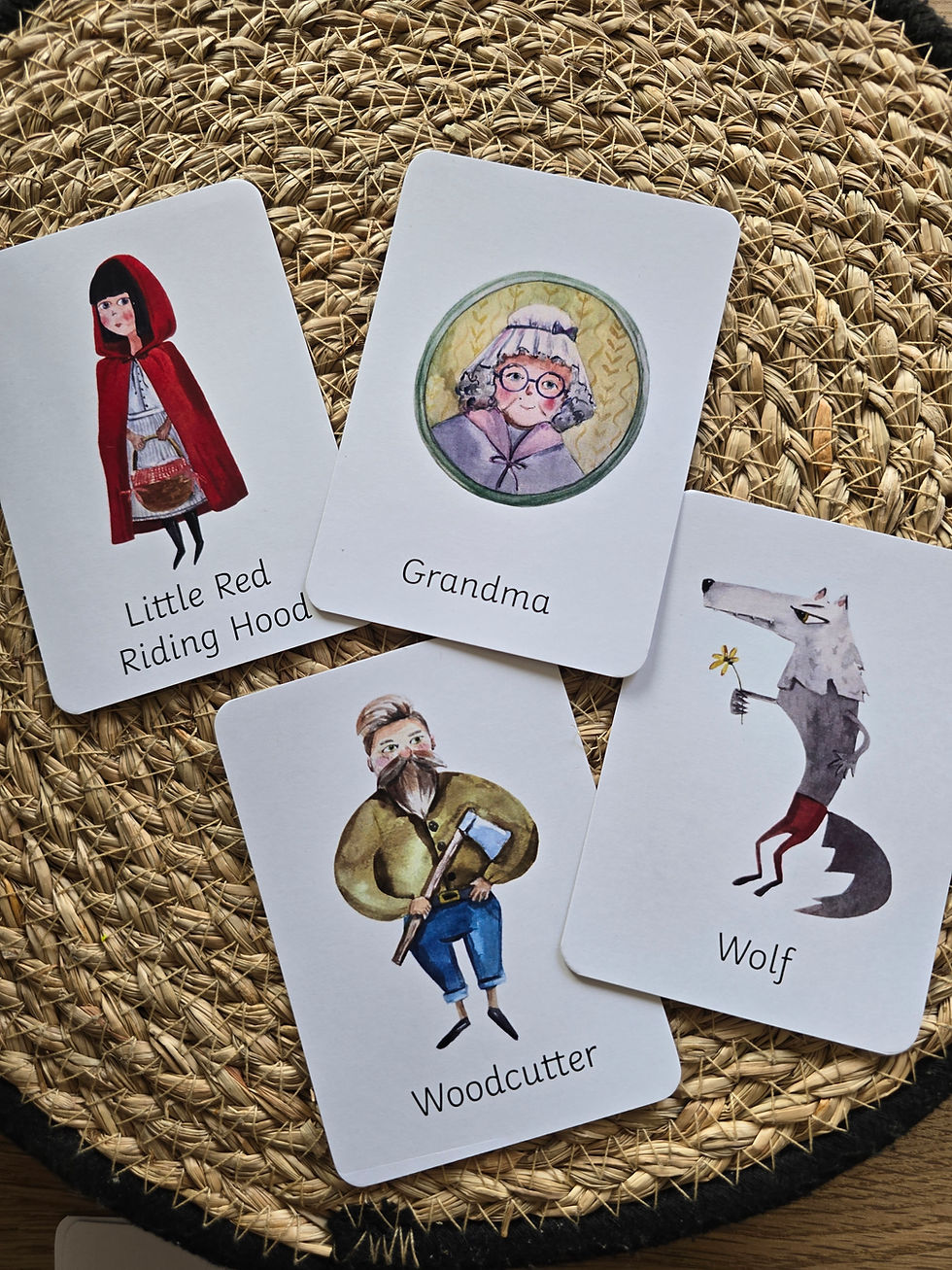 Thumbnail: PRELOVED - playful little readers cards 