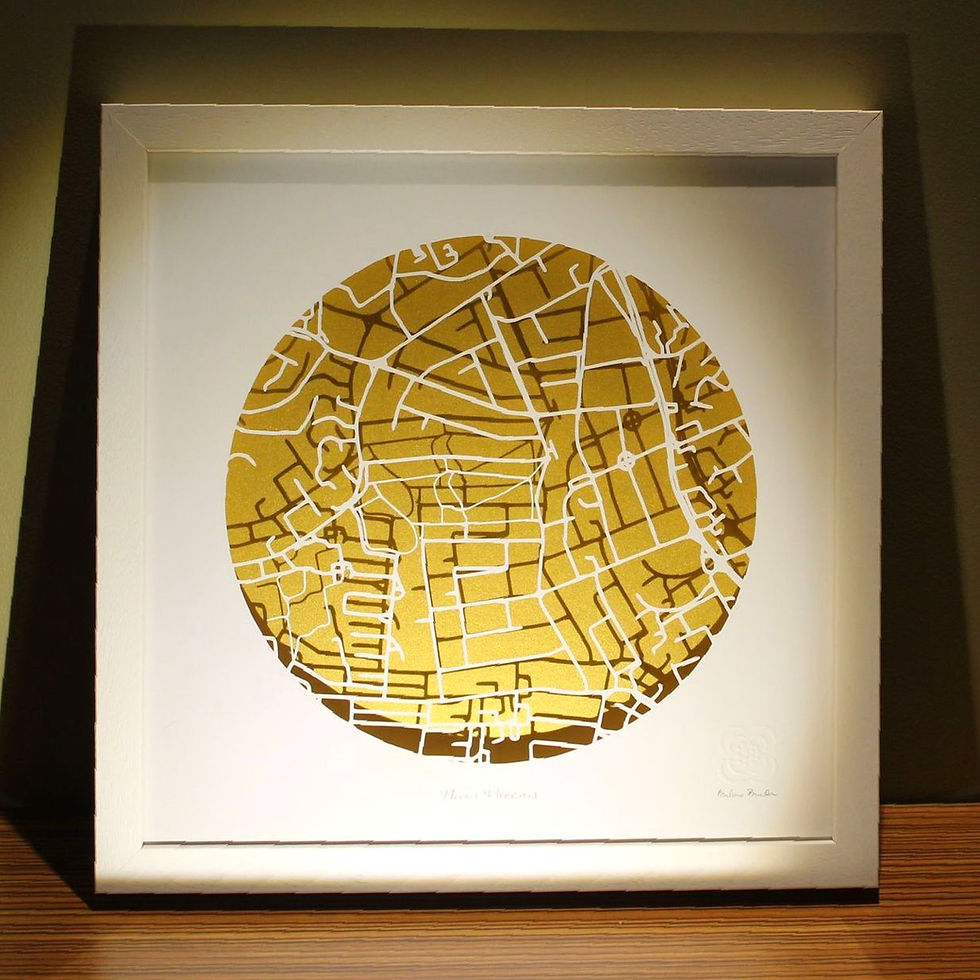 Thumbnail: Mount Merrion papercut artwork
