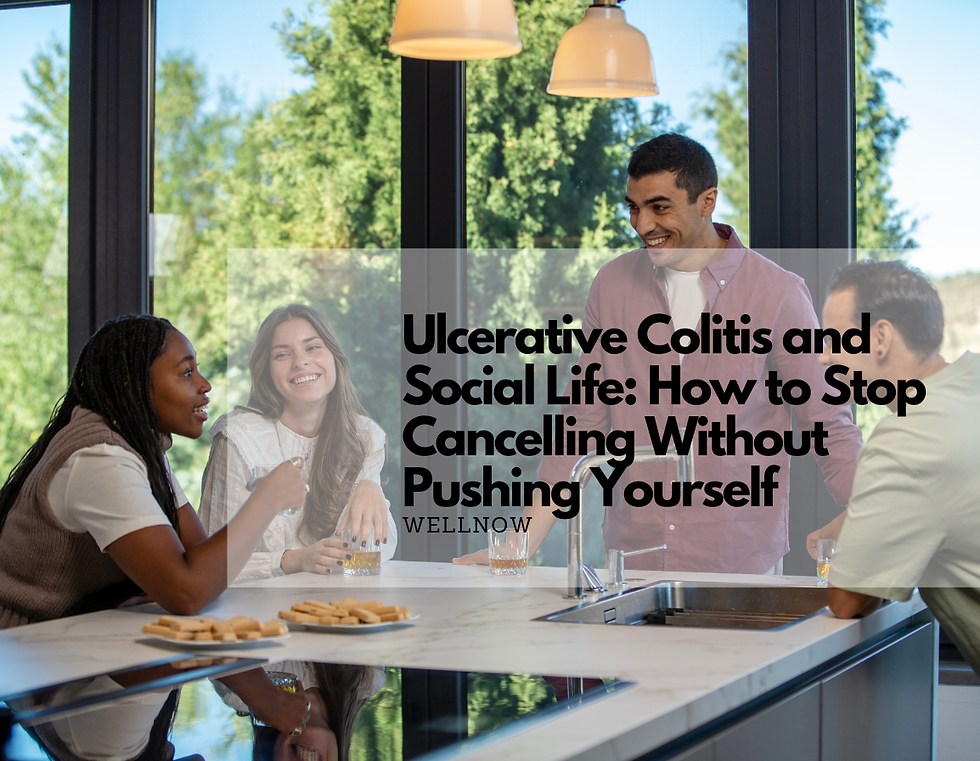 Friends socialising.