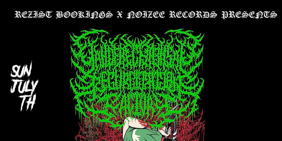 Yandere Chainsaw Regurgitation, Delusional Violence, Deviation Onslaught, 12 Gauge Wound, Trench