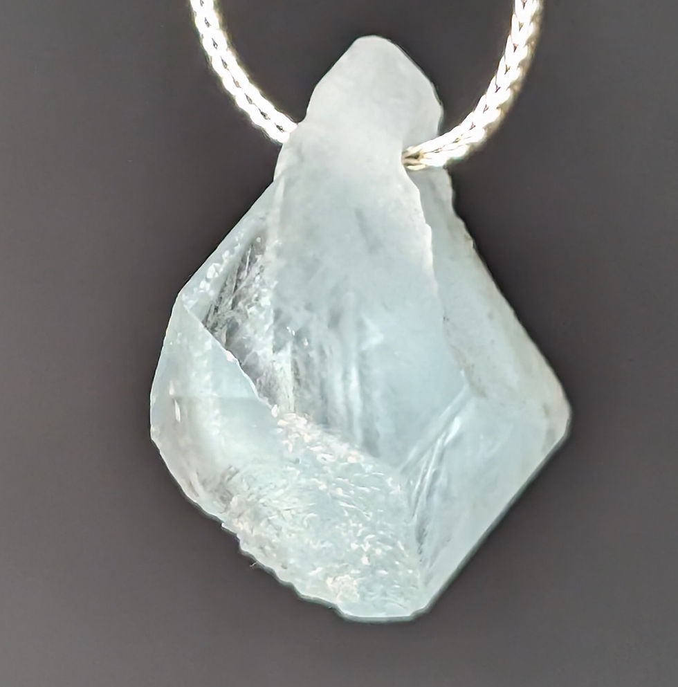 Thumbnail: Aqua transition stone; Throat, Heart, Third eye