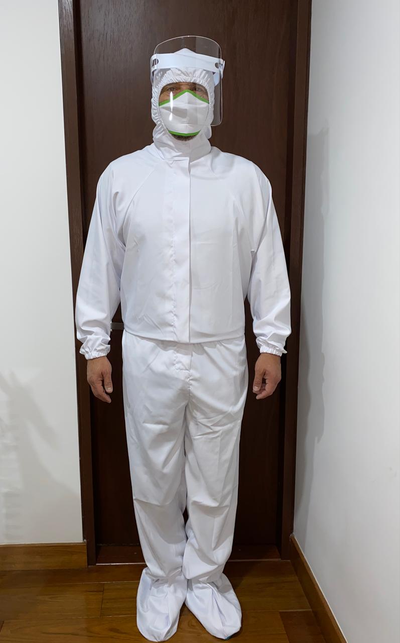 Overol de Bioseguridad Antifluido