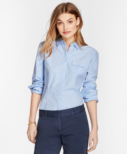 BLUSA AZUL CELESTE CON PANTALON DRIL NAVY