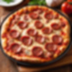 Sausage and peperoni