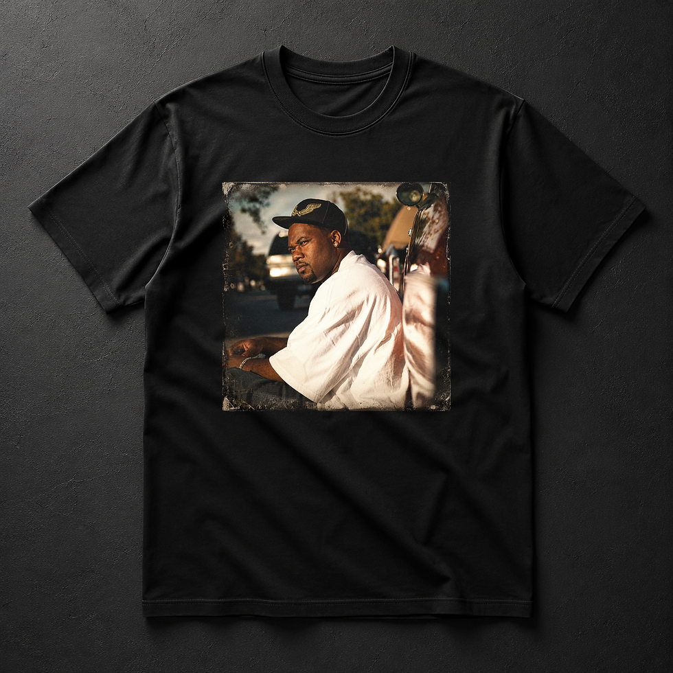 Thumbnail: Ray Jt Portrait 2 Men’s premium heavyweight tee