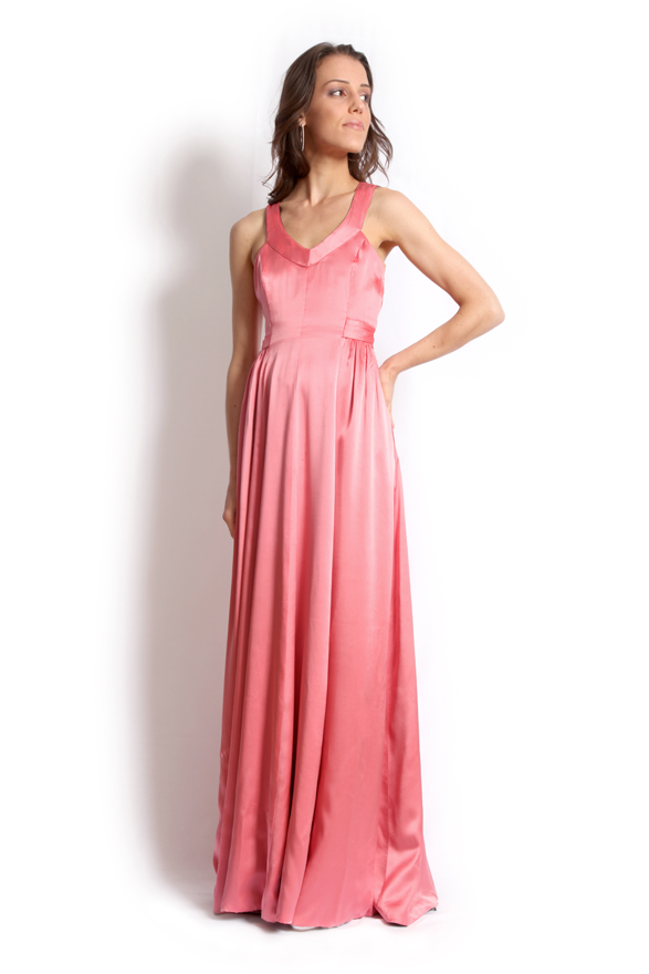 dk1308G marquee back reversible gown
