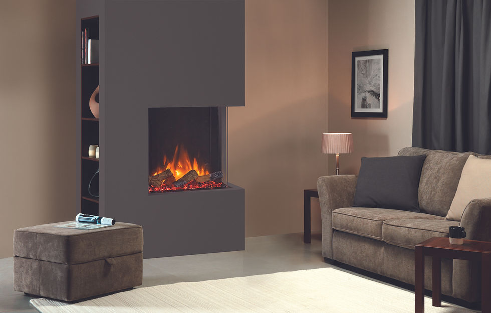Thumbnail: Gazco eReflex 55RW 1-2-3 Sided LED Electric Fire