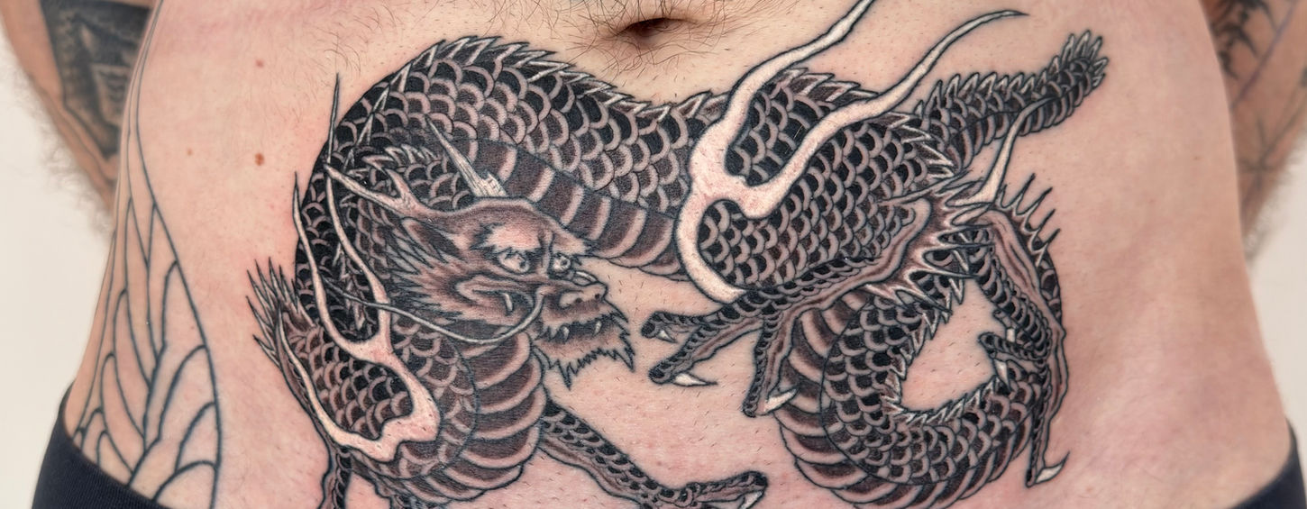 Sketch-Tattoo von Marco - Cosmos Tattoo Heilbronn