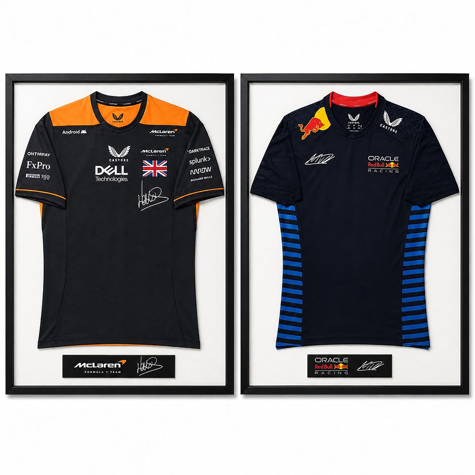 formula f1 tişört çerçeveleme uygulaması - Cep Sanat
