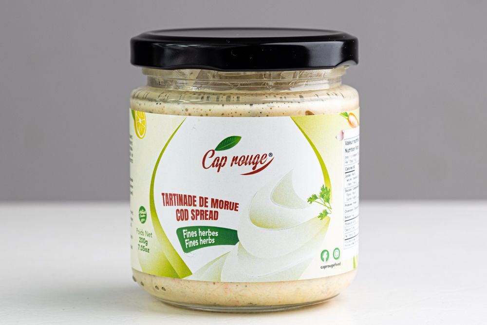 Tartinade de morue aux fines herbes