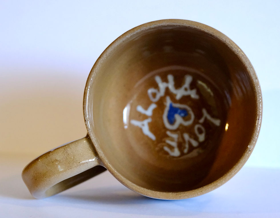 Thumbnail: Love Whales and Waves Mug 1