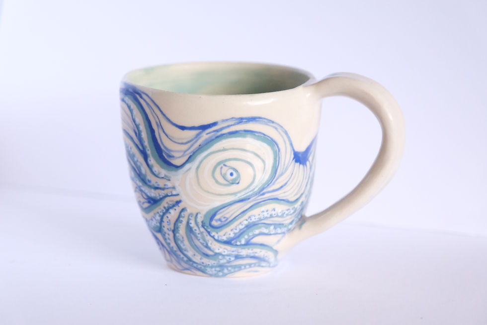 Octopus Wave Mug