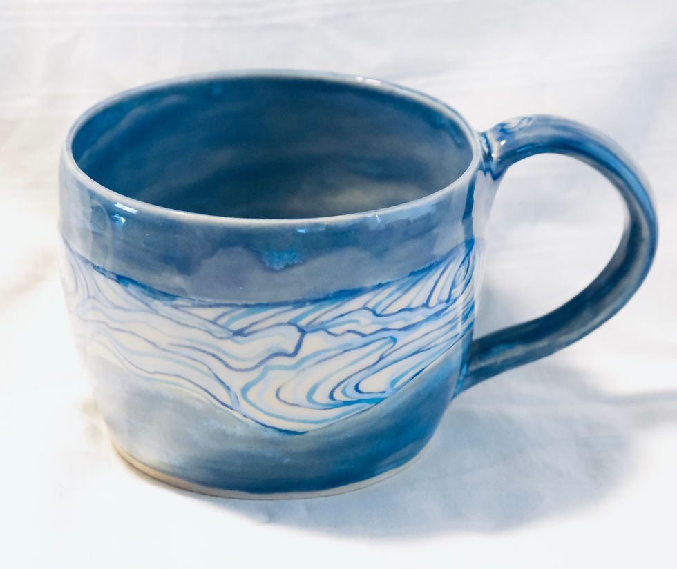 Thumbnail: Waves for Days Mug