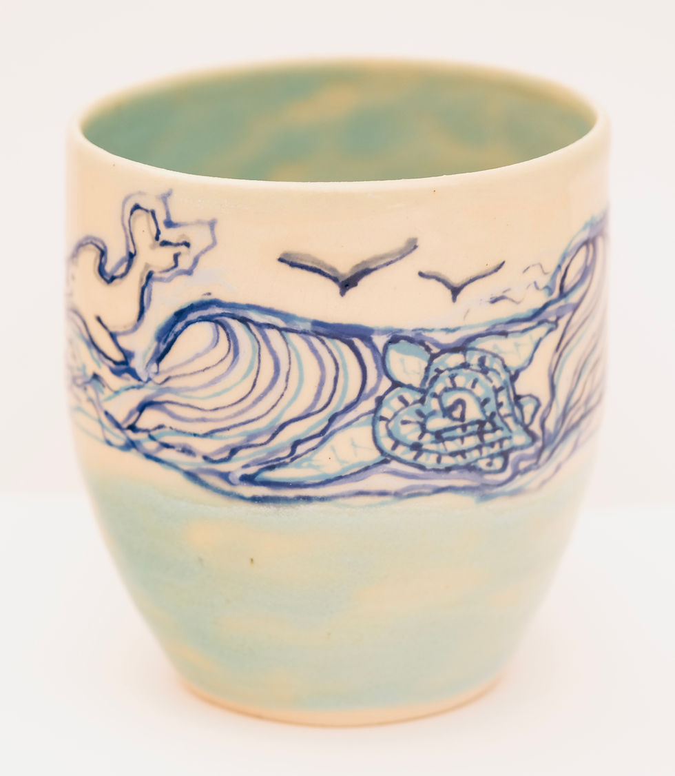Thumbnail: Ocean Life Turquoise Cup