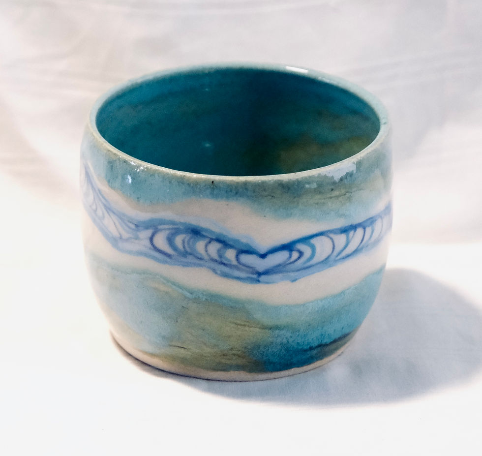 Thumbnail: Love A-frame Waves Small cup 3