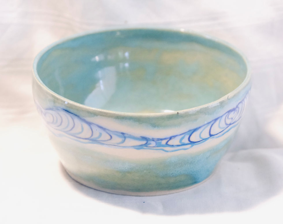 Thumbnail: Love A-frame Waves small bowl 3