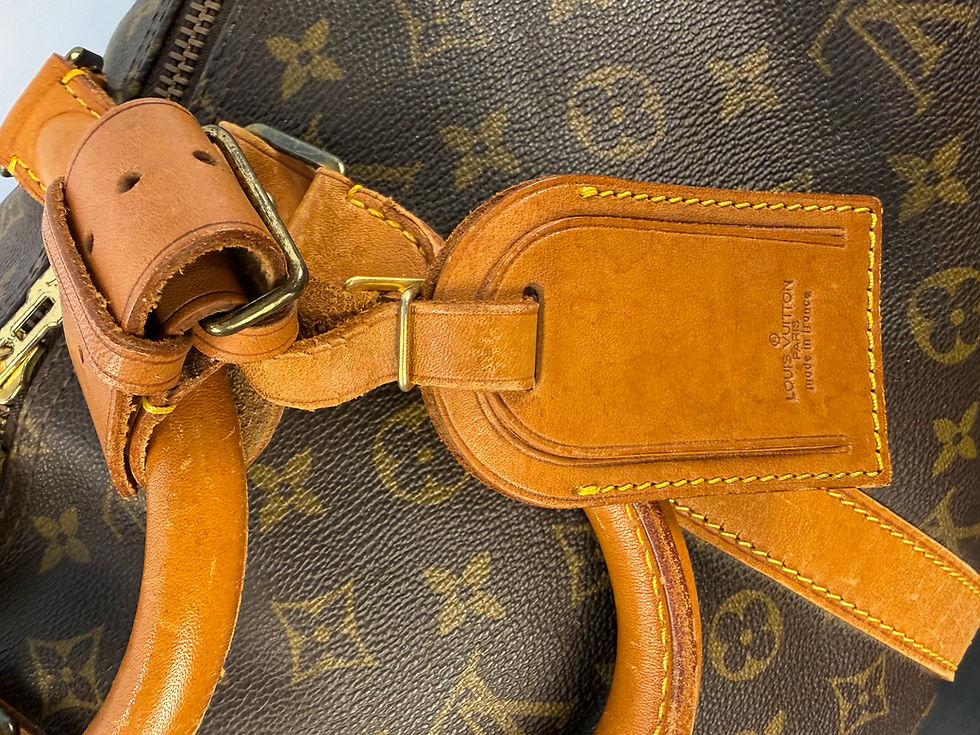 Thumbnail: Louis Vuitton Keepall 55 travel bag, vintage 