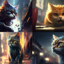 howtoleverageAI_a_cat_Comic_Book__Speedpainting__chaotic_two-to_2198ccb3-7e31-41b8-af7b-ac
