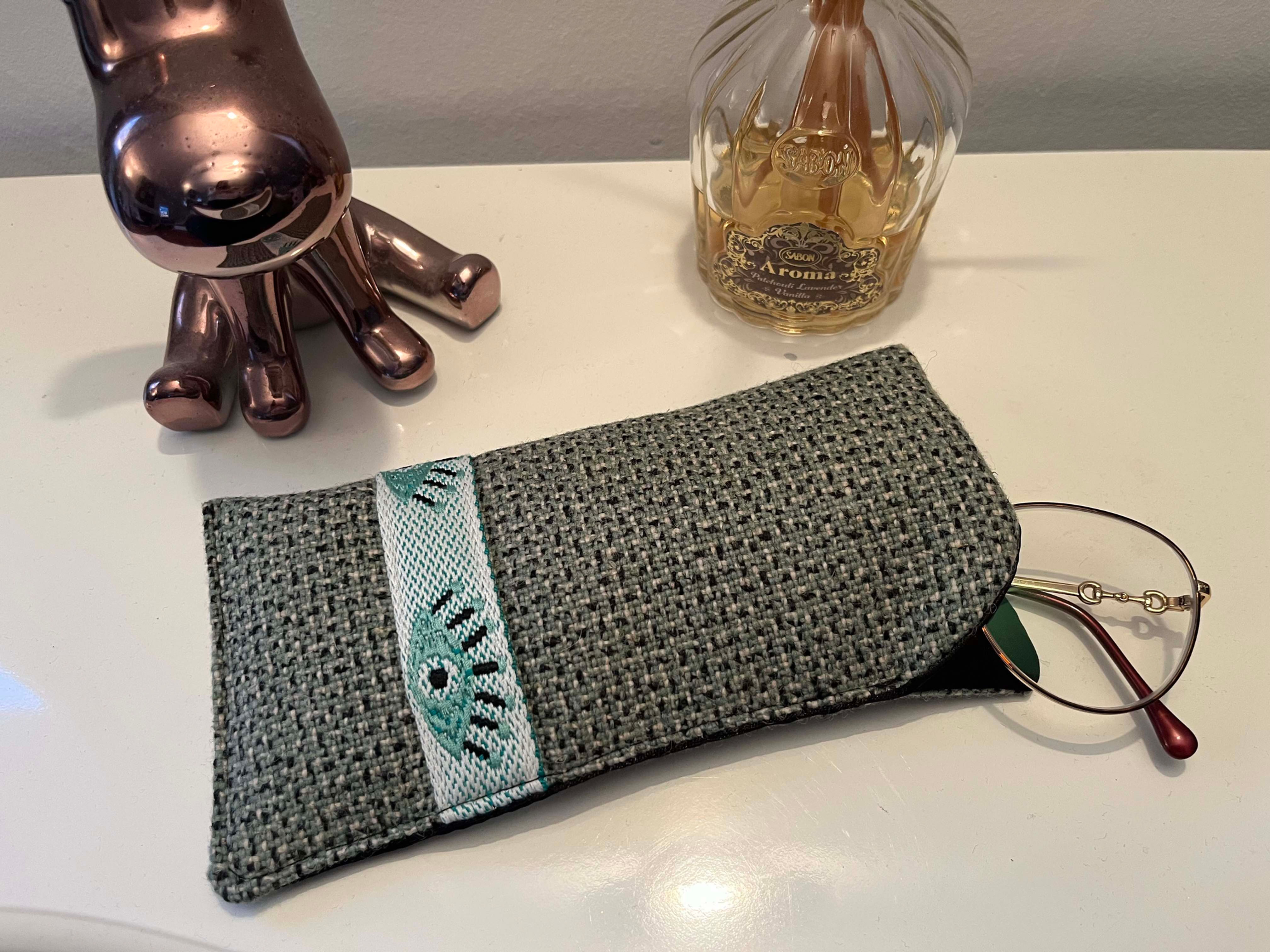 POCHETTE LUNETTES - LEELOA - FAIT MAIN - PIECE UNIQUE