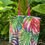 Miniature : SAC TOTE-BAG TROPICAL ROSE - LEELOA