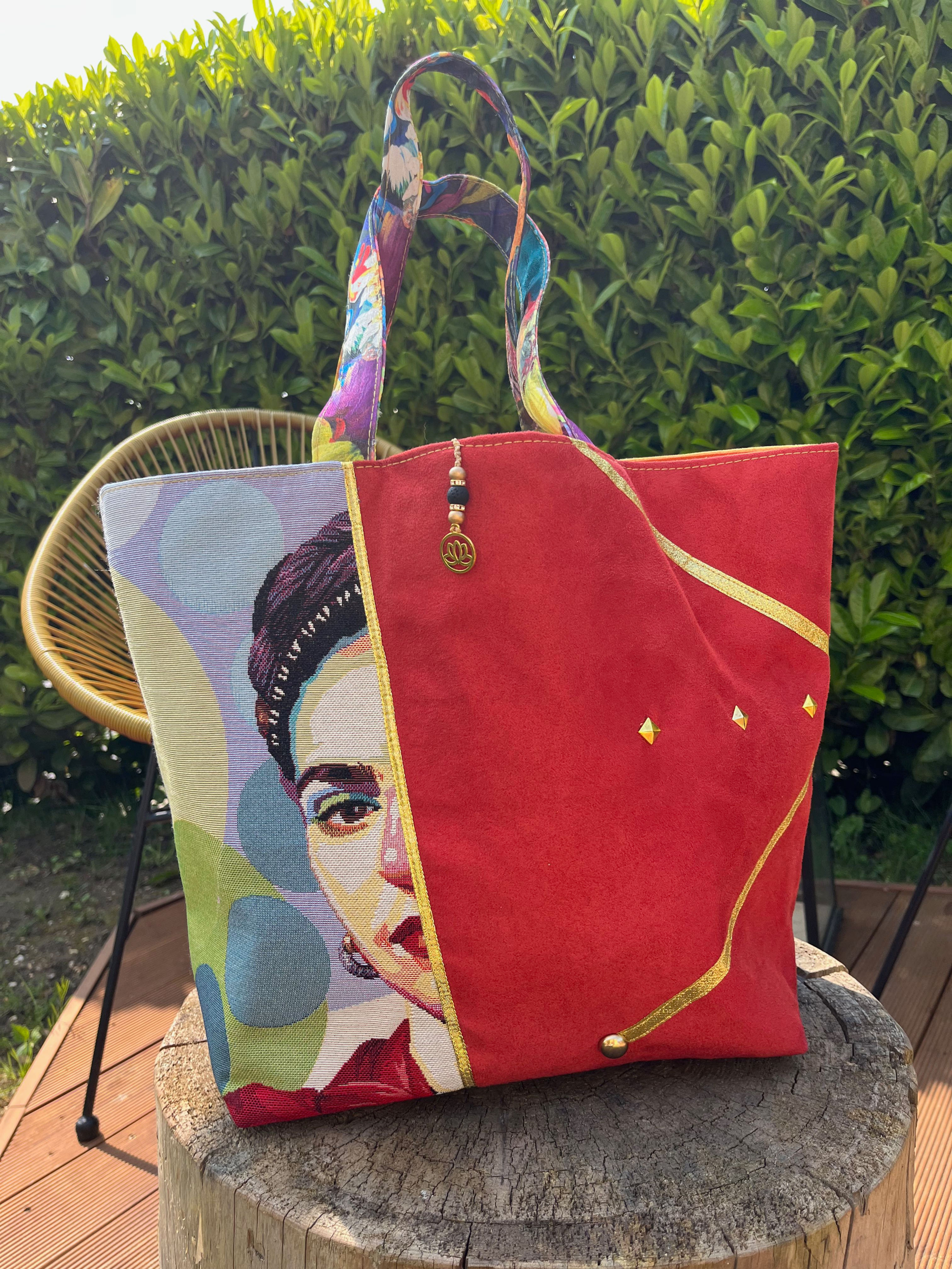 SAC CABAS FRIDA KAHLO
