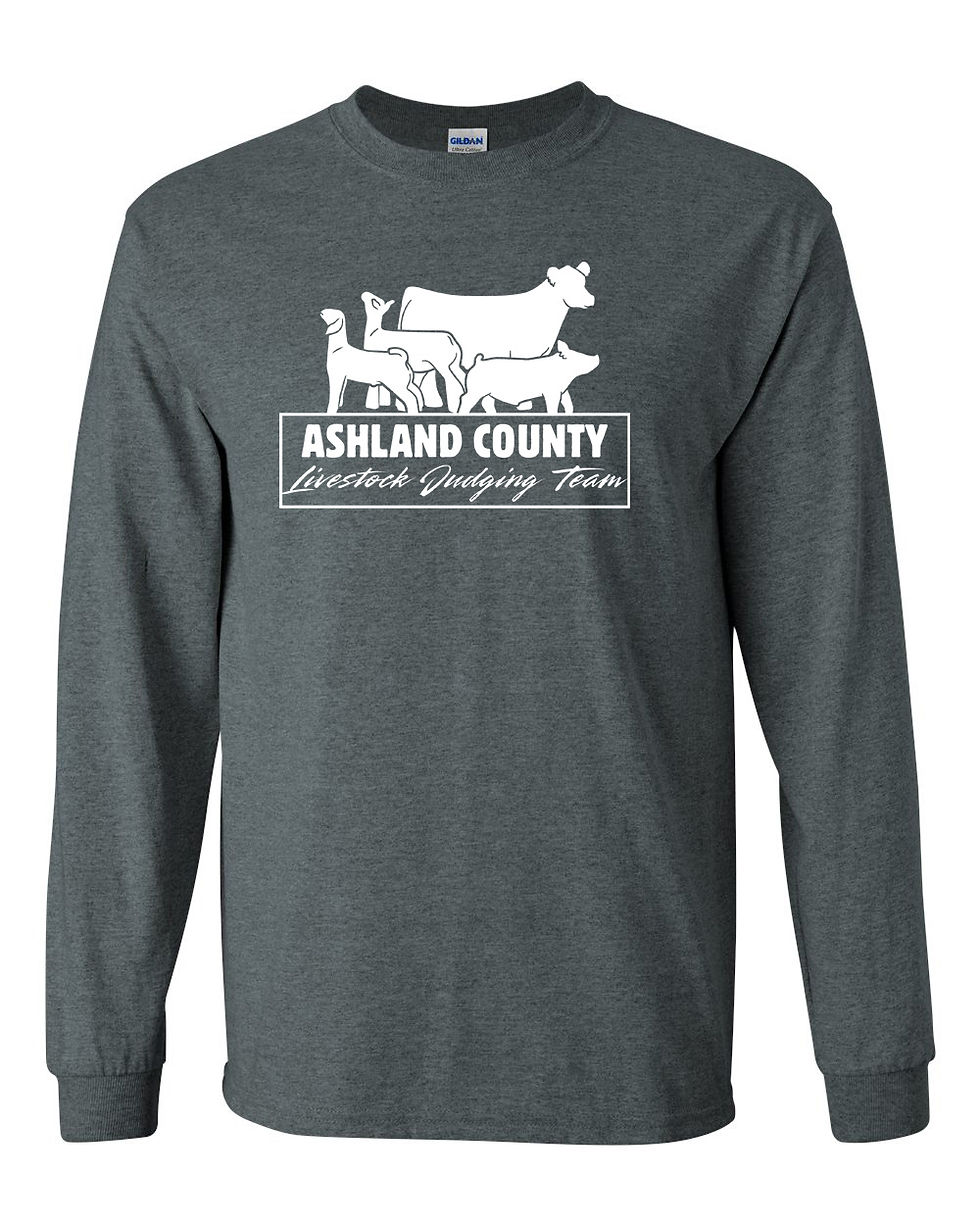 Thumbnail: Ashland Co. Judging - Cotton Long Sleeve - Gildan - Adult/Youth/Toddler - 2400
