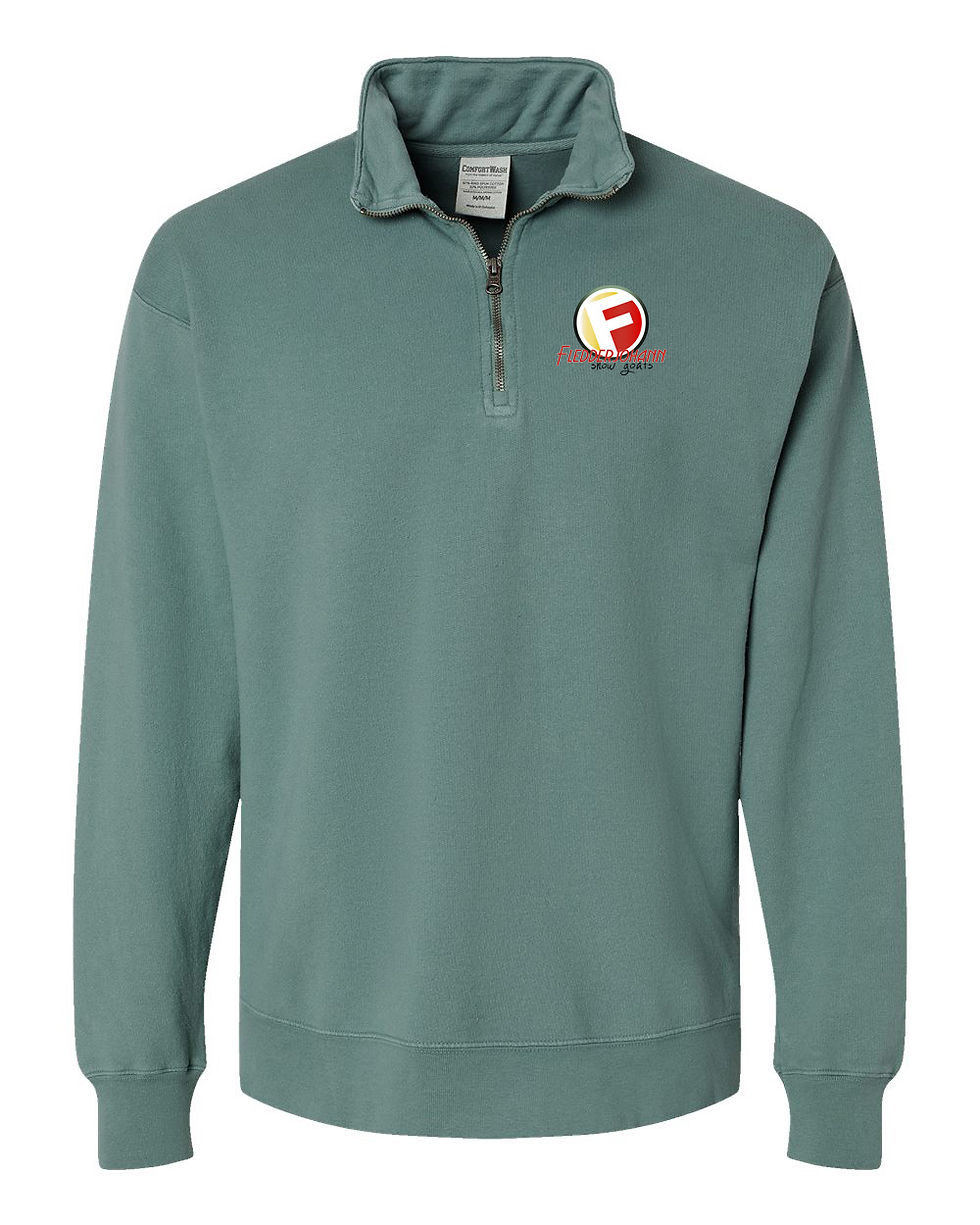 Thumbnail: FSG - 1/4 Zip - Hanes ComfortWash - Adult/Unisex - GDH425