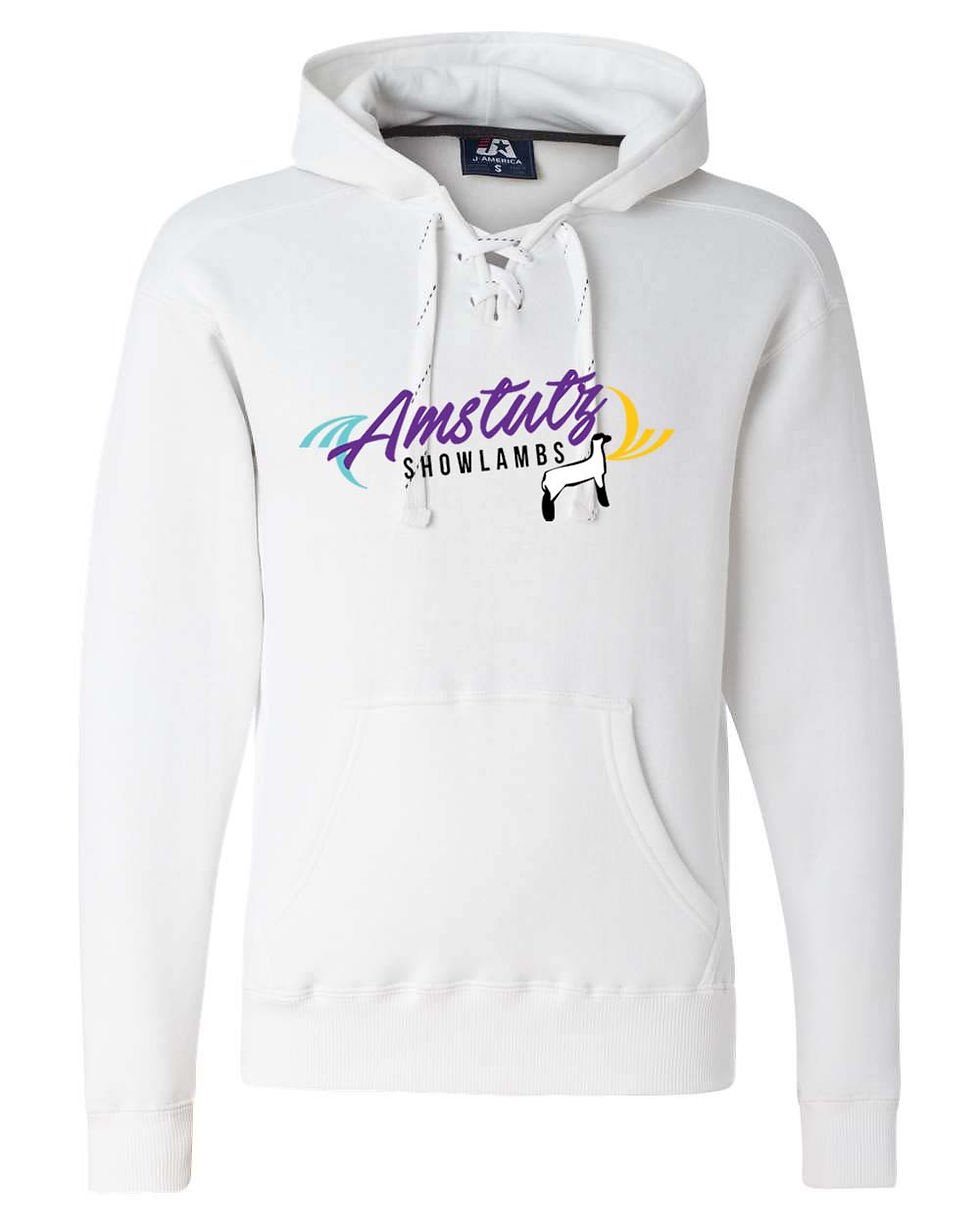 Thumbnail: Amstutz - Adult - Lace Up Hoodie - Color Print