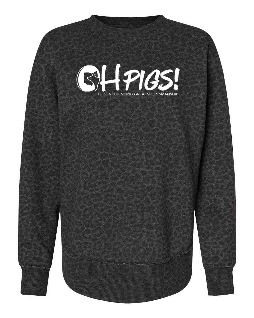 OH Pigs - Women's Crew - Women's - 3525 - Logo