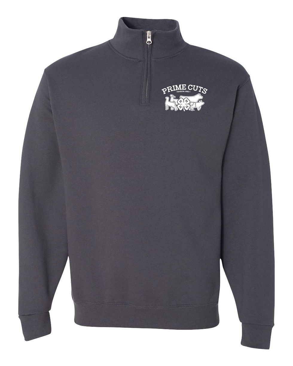 Thumbnail: Prime Cuts - Unisex - Jerzee Quarter Zip - 995MR