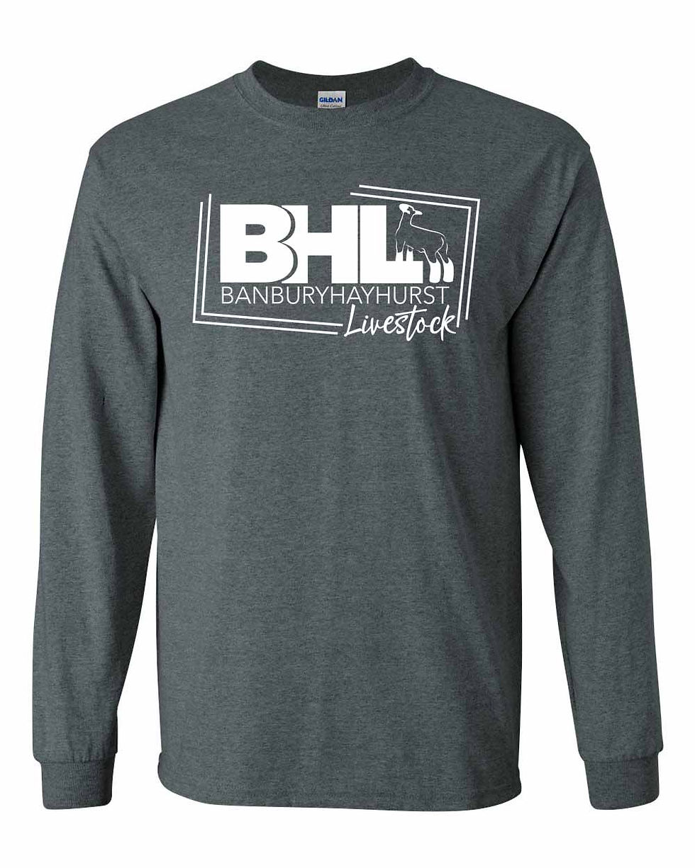 Thumbnail: BHL - Long Sleeve Tee - Adult/Youth/Toddler/Unisex - Gildan - White