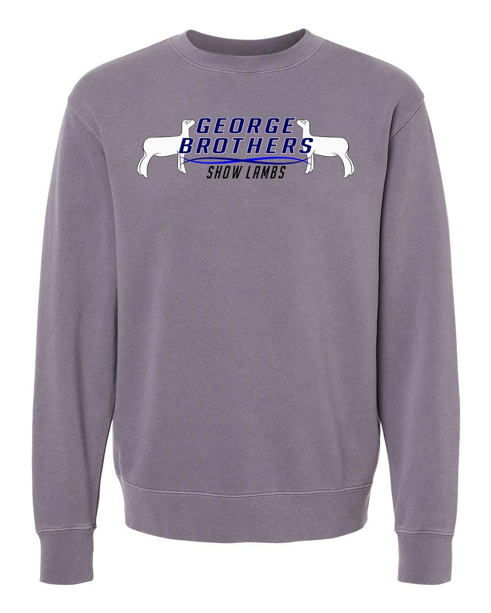 Thumbnail: George Bros. - Comfort Pigment-Dyed Crew - Adult - PRM3500