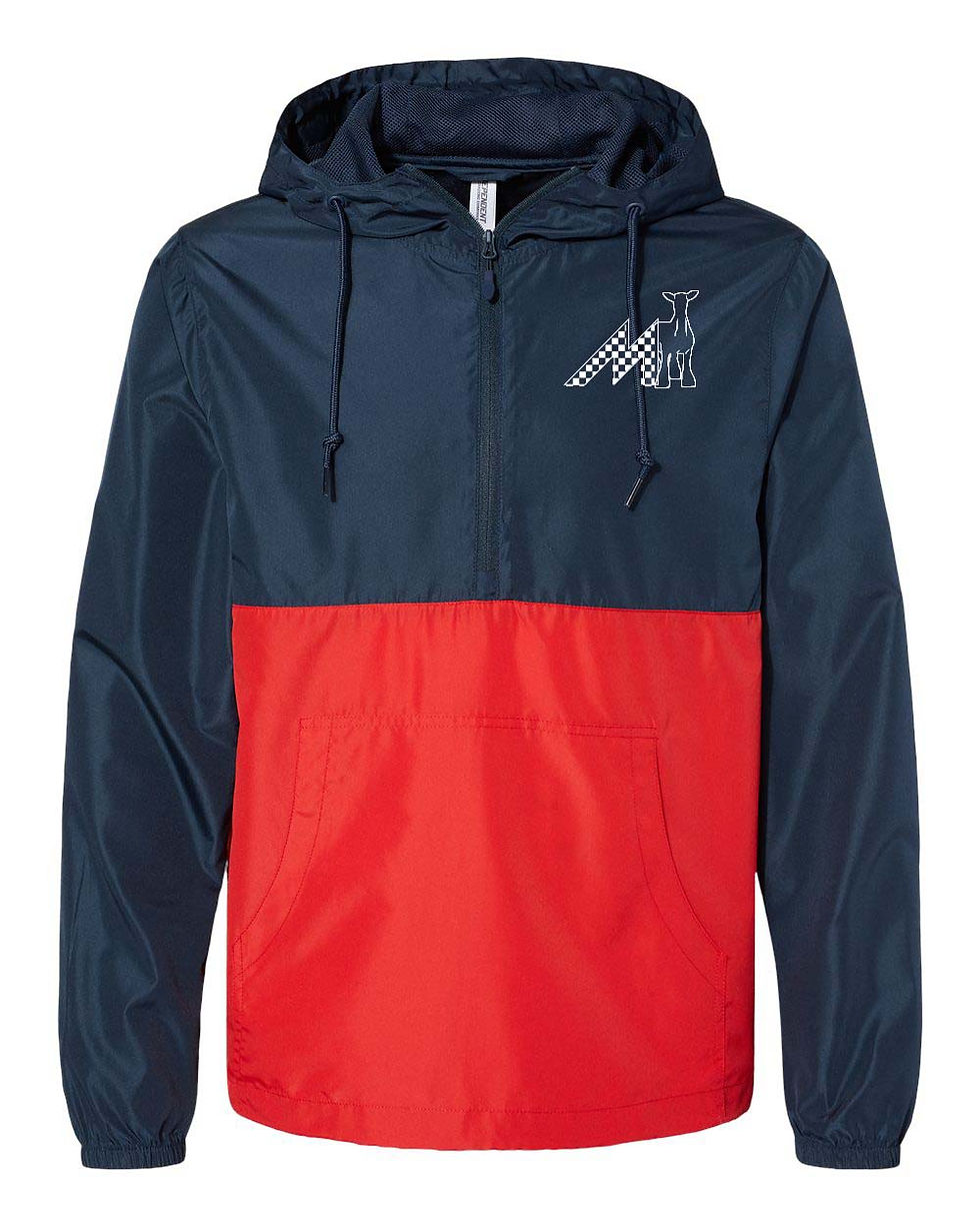Thumbnail: Mullikin - Adult - Windbreaker Quarter Zip - 54LWP