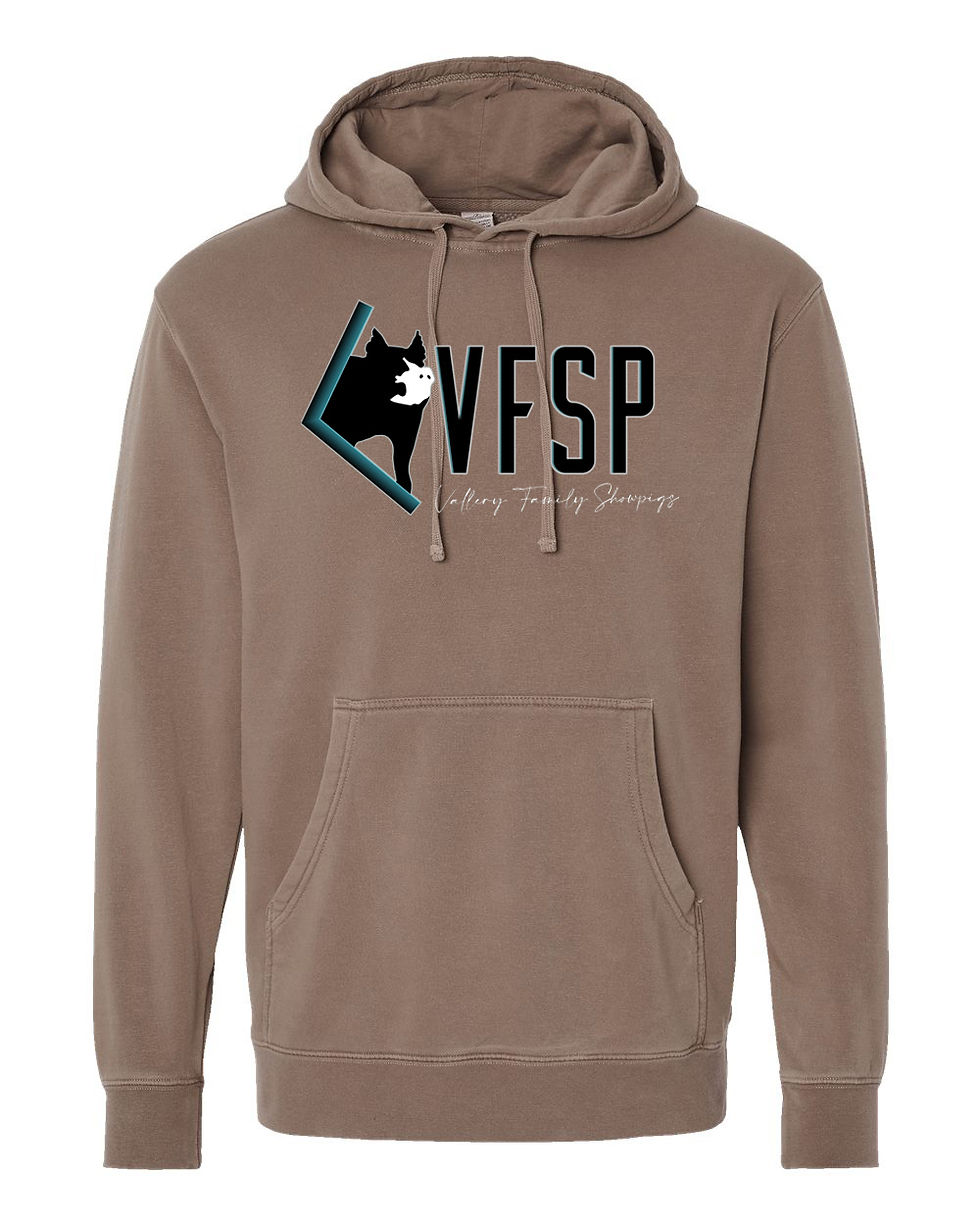 Thumbnail: Vallery Show Pigs - Comfort - Adult/Unisex - Solid Hoodie - PRM4500