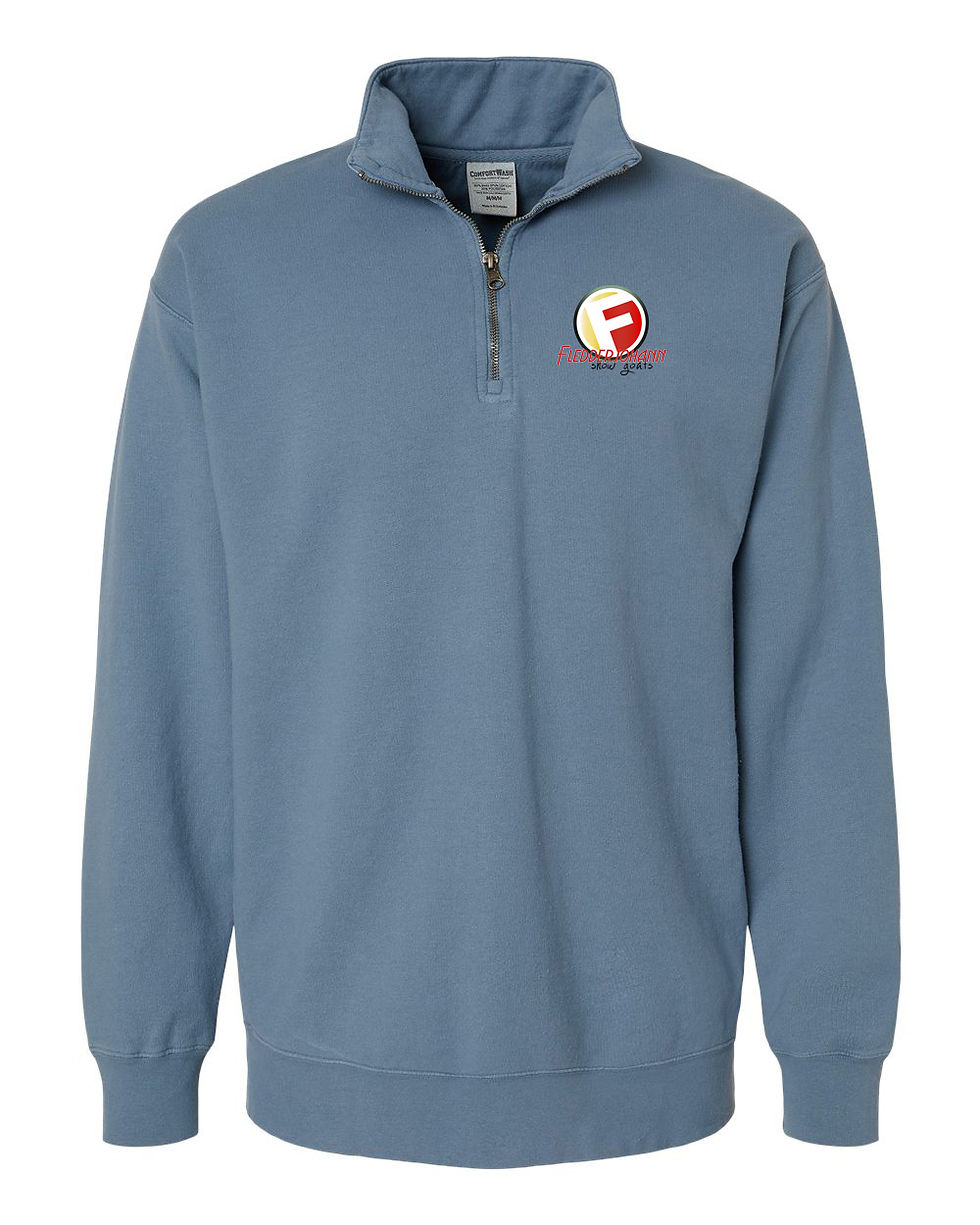 Thumbnail: FSG - 1/4 Zip - Hanes ComfortWash - Adult/Unisex - GDH425