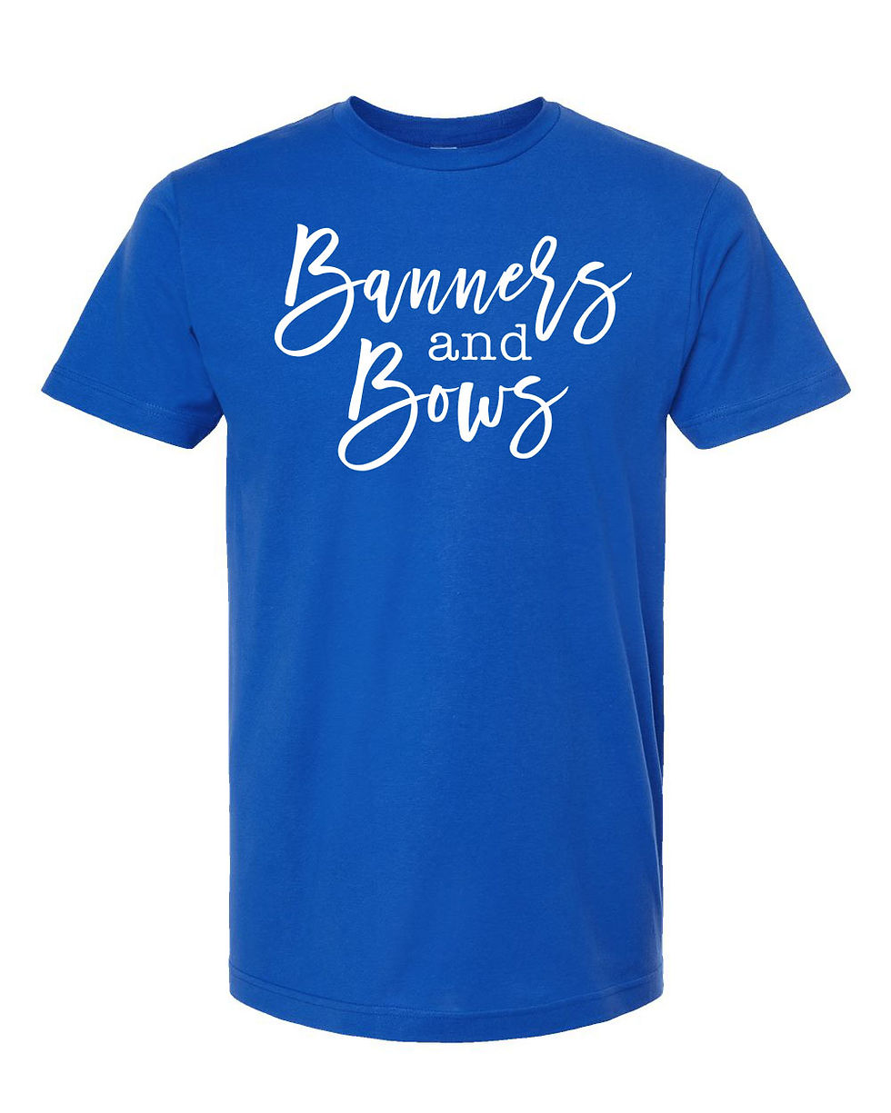 Thumbnail: "Banners and Bows" - Softstyle - Toddler/Youth/Adult - All Styles