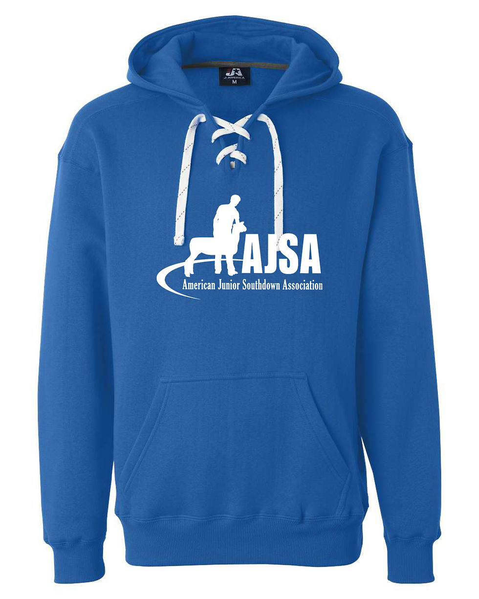 Thumbnail: AJSA - Adult/Unisex - Lace Up Hoodie - JA8830