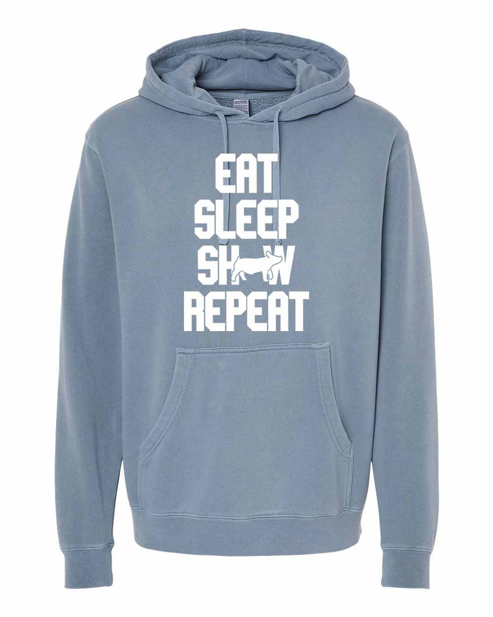 Thumbnail: OH Pigs - Comfort - Youth/Adult/Unisex - Solid Hoodie - PRM4500 - Eat