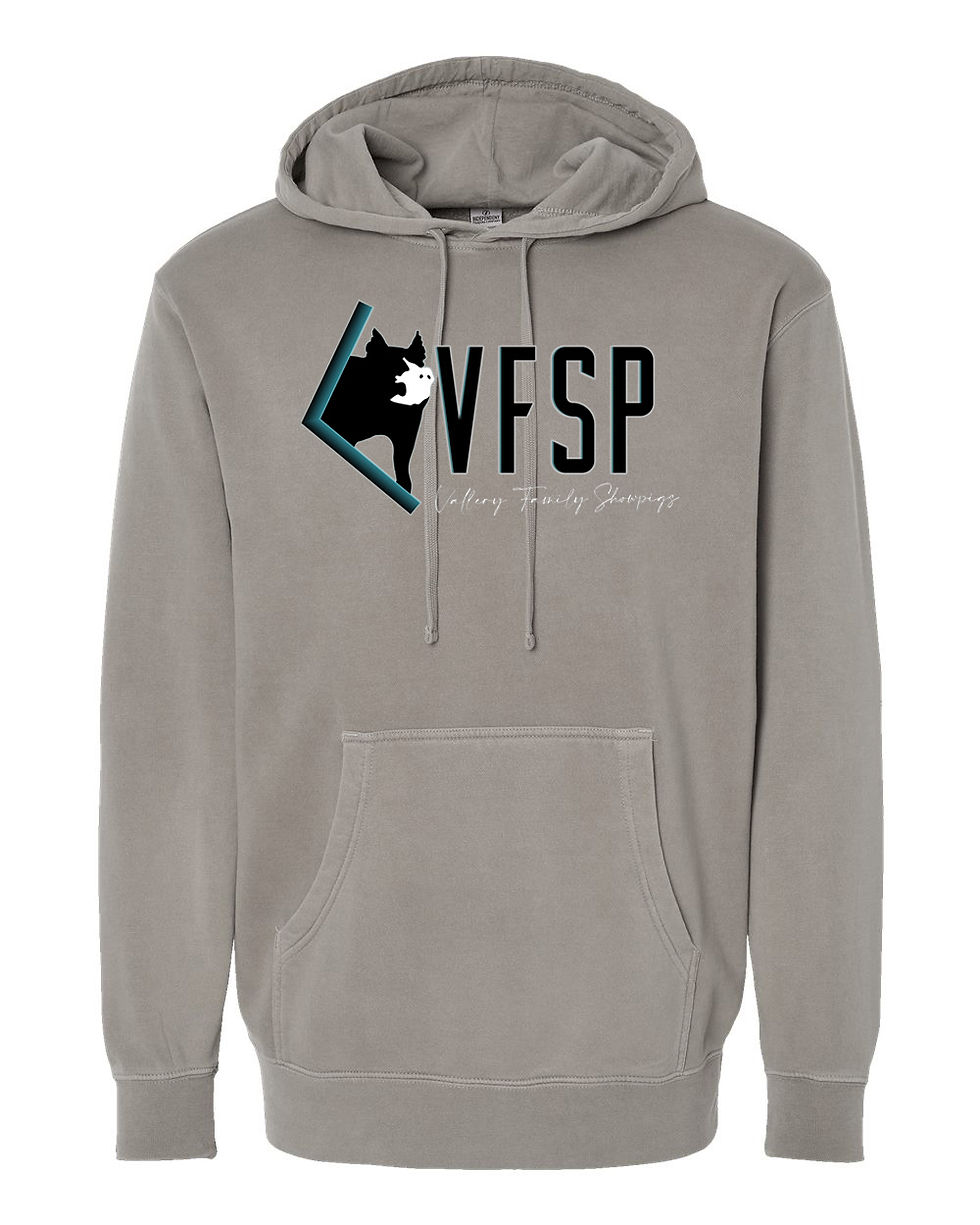 Thumbnail: Vallery Show Pigs - Comfort - Adult/Unisex - Solid Hoodie - PRM4500